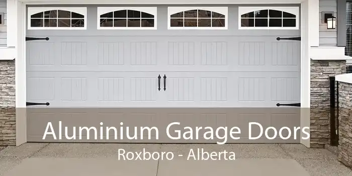 Aluminium Garage Doors Roxboro - Alberta