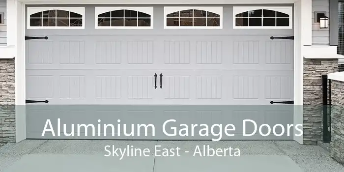 Aluminium Garage Doors Skyline East - Alberta