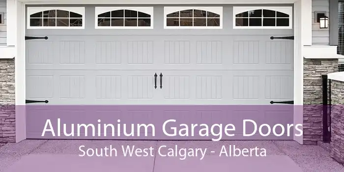 Aluminium Garage Doors South West Calgary - Alberta