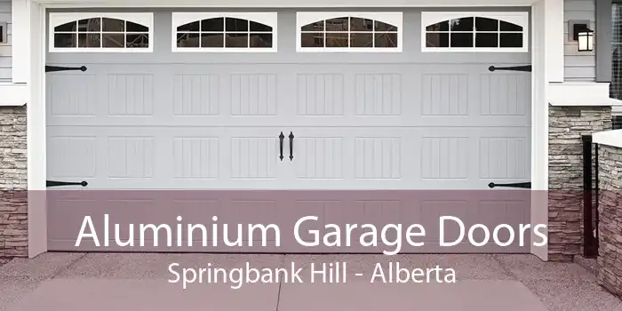 Aluminium Garage Doors Springbank Hill - Alberta
