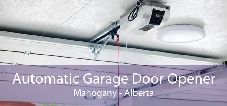 Automatic Garage Door Opener Mahogany - Alberta