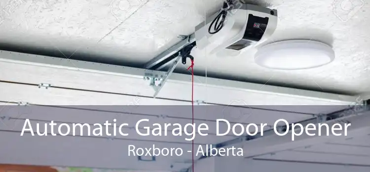 Automatic Garage Door Opener Roxboro - Alberta