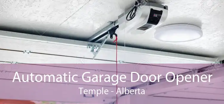 Automatic Garage Door Opener Temple - Alberta