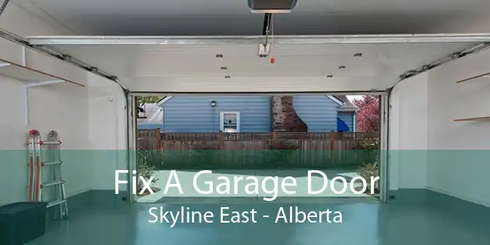 Fix A Garage Door Skyline East - Alberta
