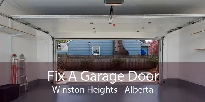 Fix A Garage Door Winston Heights - Alberta