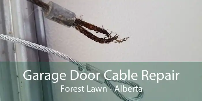 Garage Door Cable Repair Forest Lawn - Alberta