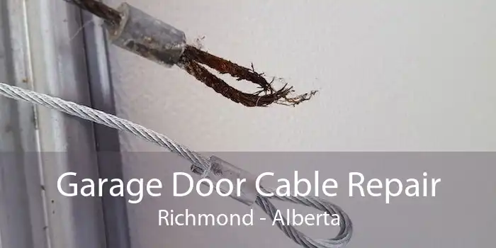 Garage Door Cable Repair Richmond - Alberta