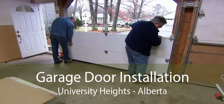 Garage Door Installation University Heights - Alberta