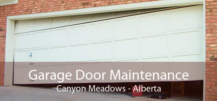 Garage Door Maintenance Canyon Meadows - Alberta