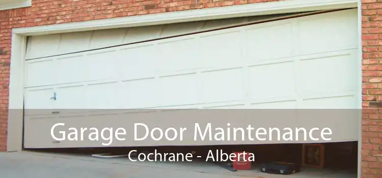 Garage Door Maintenance Cochrane - Alberta