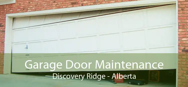 Garage Door Maintenance Discovery Ridge - Alberta