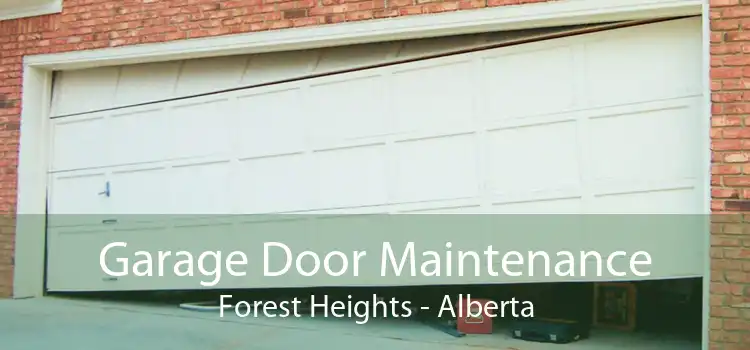 Garage Door Maintenance Forest Heights - Alberta