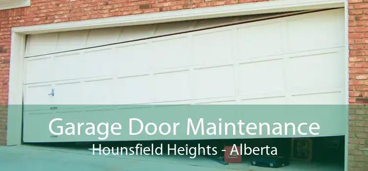 Garage Door Maintenance Hounsfield Heights - Alberta