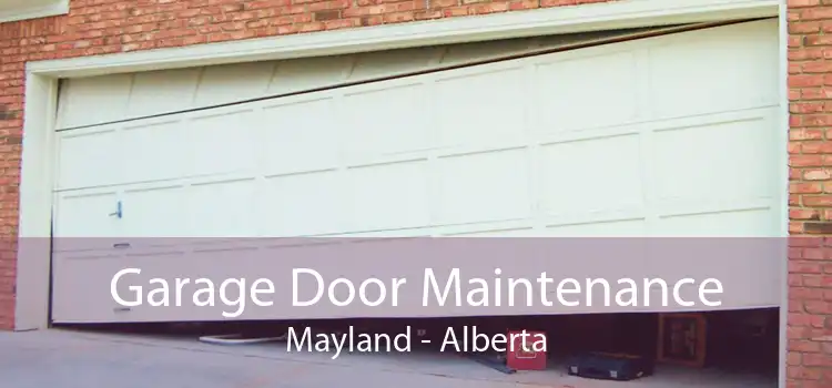 Garage Door Maintenance Mayland - Alberta
