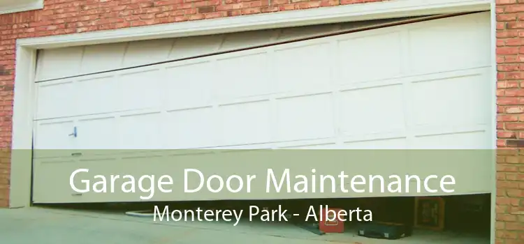 Garage Door Maintenance Monterey Park - Alberta