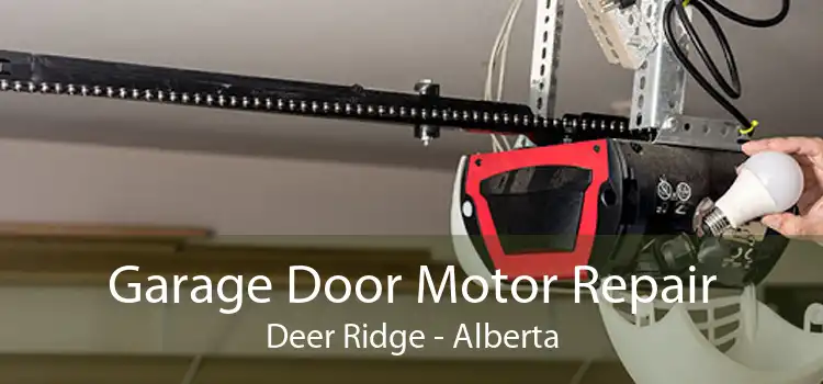 Garage Door Motor Repair Deer Ridge - Alberta