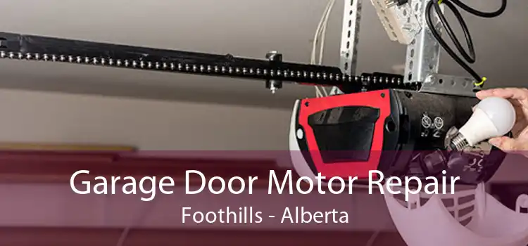 Garage Door Motor Repair Foothills - Alberta