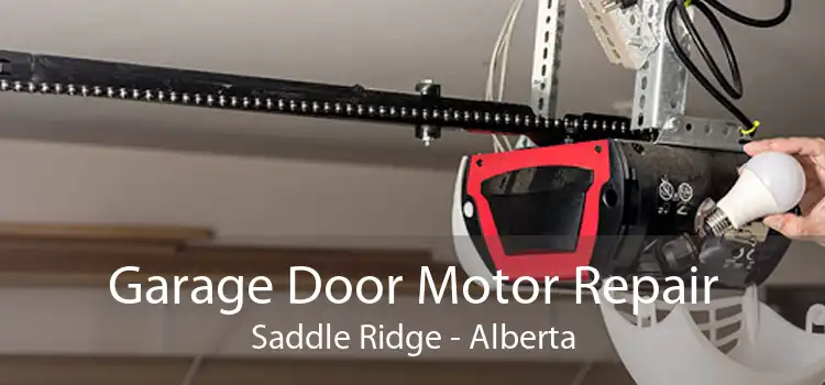 Garage Door Motor Repair Saddle Ridge - Alberta