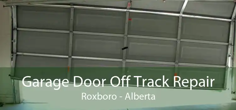 Garage Door Off Track Repair Roxboro - Alberta