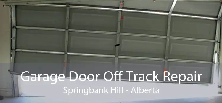 Garage Door Off Track Repair Springbank Hill - Alberta