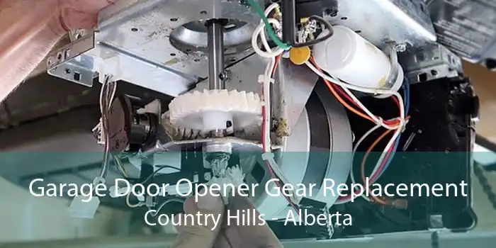 Garage Door Opener Gear Replacement Country Hills - Alberta