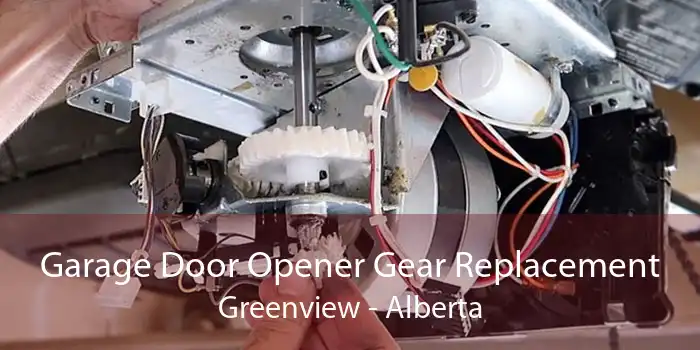 Garage Door Opener Gear Replacement Greenview - Alberta