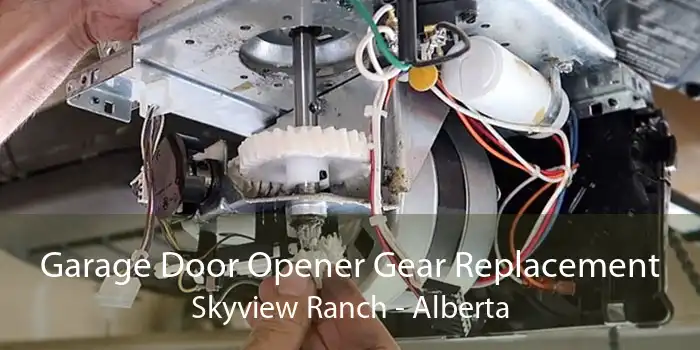 Garage Door Opener Gear Replacement Skyview Ranch - Alberta