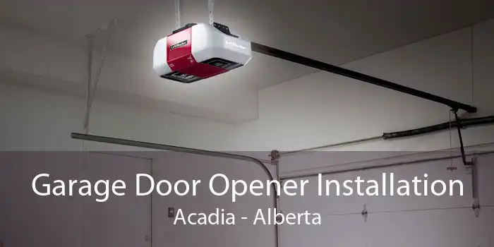 Garage Door Opener Installation Acadia - Alberta