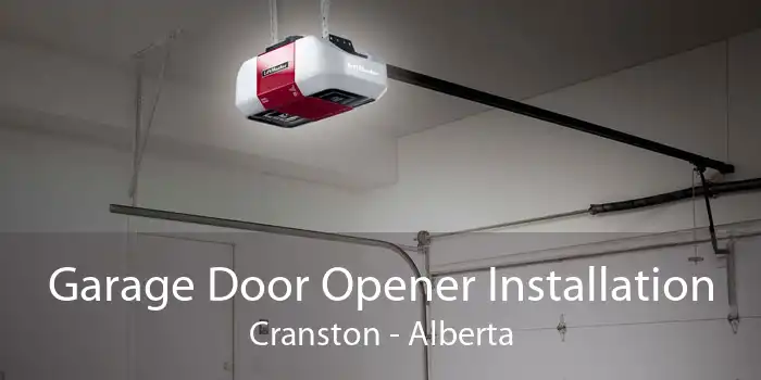 Garage Door Opener Installation Cranston - Alberta