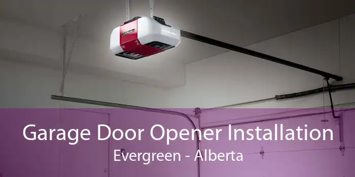 Garage Door Opener Installation Evergreen - Alberta
