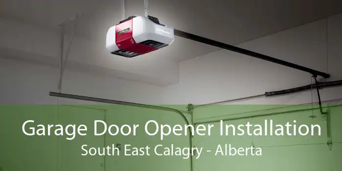 Garage Door Opener Installation South East Calagry - Alberta