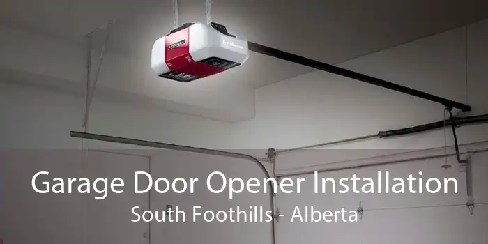 Garage Door Opener Installation South Foothills - Alberta