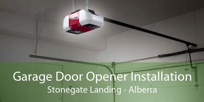 Garage Door Opener Installation Stonegate Landing - Alberta