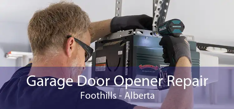 Garage Door Opener Repair Foothills - Alberta