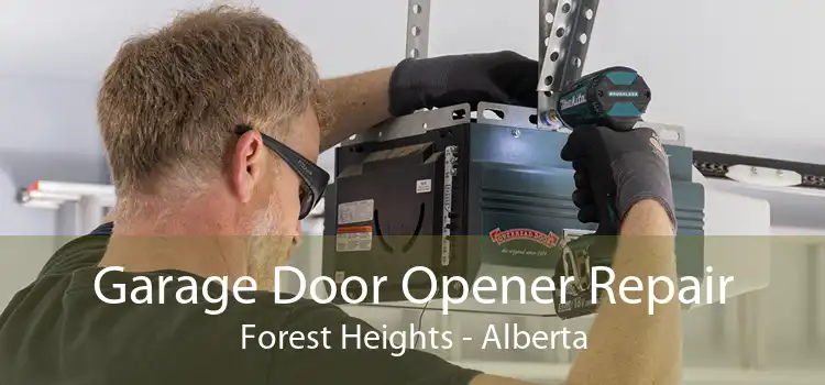 Garage Door Opener Repair Forest Heights - Alberta