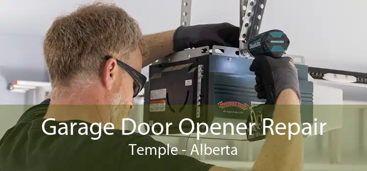 Garage Door Opener Repair Temple - Alberta