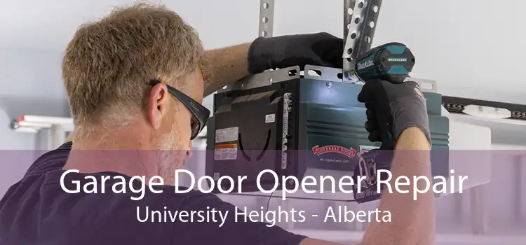 Garage Door Opener Repair University Heights - Alberta