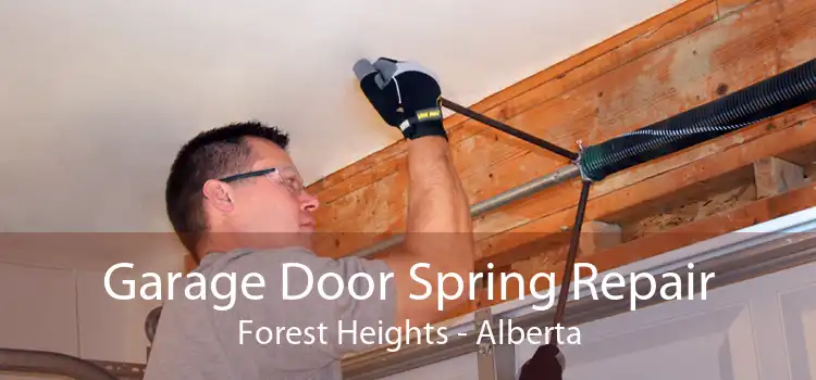 Garage Door Spring Repair Forest Heights - Alberta
