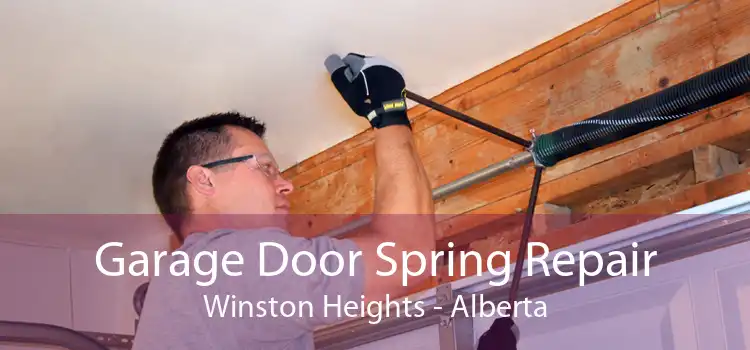 Garage Door Spring Repair Winston Heights - Alberta