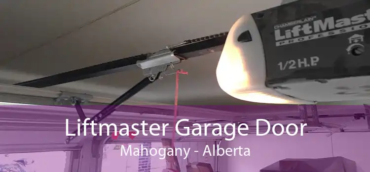 Liftmaster Garage Door Mahogany - Alberta