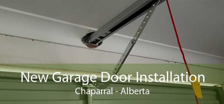New Garage Door Installation Chaparral - Alberta