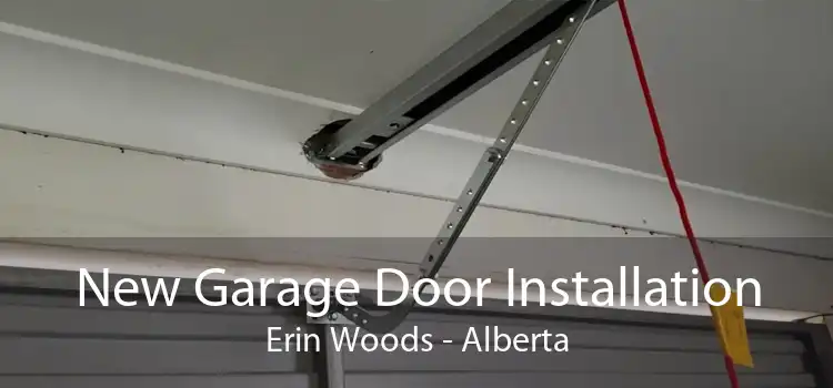 New Garage Door Installation Erin Woods - Alberta
