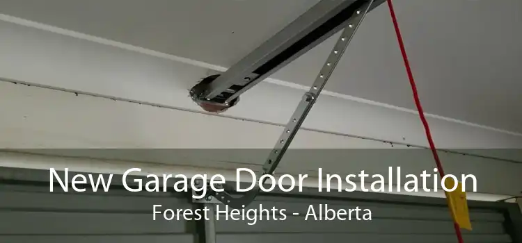 New Garage Door Installation Forest Heights - Alberta