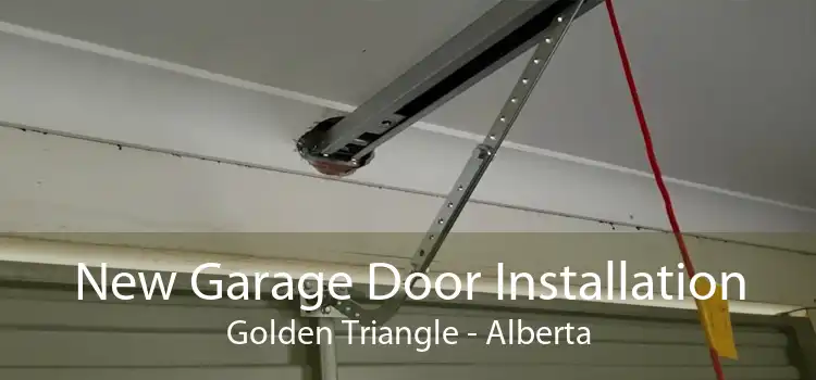 New Garage Door Installation Golden Triangle - Alberta