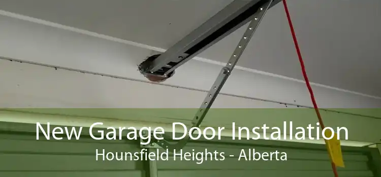 New Garage Door Installation Hounsfield Heights - Alberta