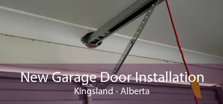 New Garage Door Installation Kingsland - Alberta