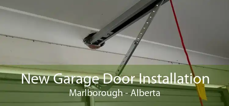 New Garage Door Installation Marlborough - Alberta