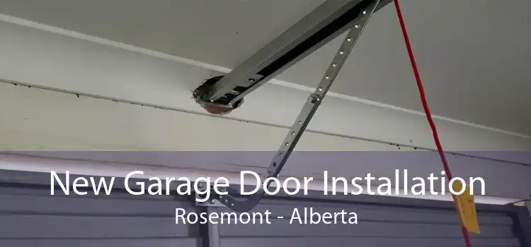 New Garage Door Installation Rosemont - Alberta