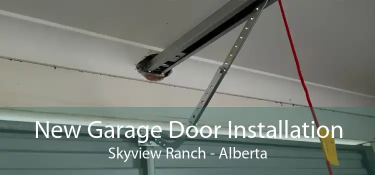 New Garage Door Installation Skyview Ranch - Alberta