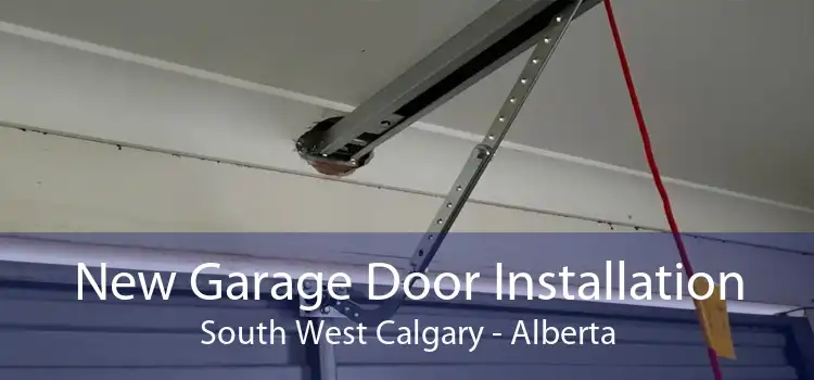 New Garage Door Installation South West Calgary - Alberta